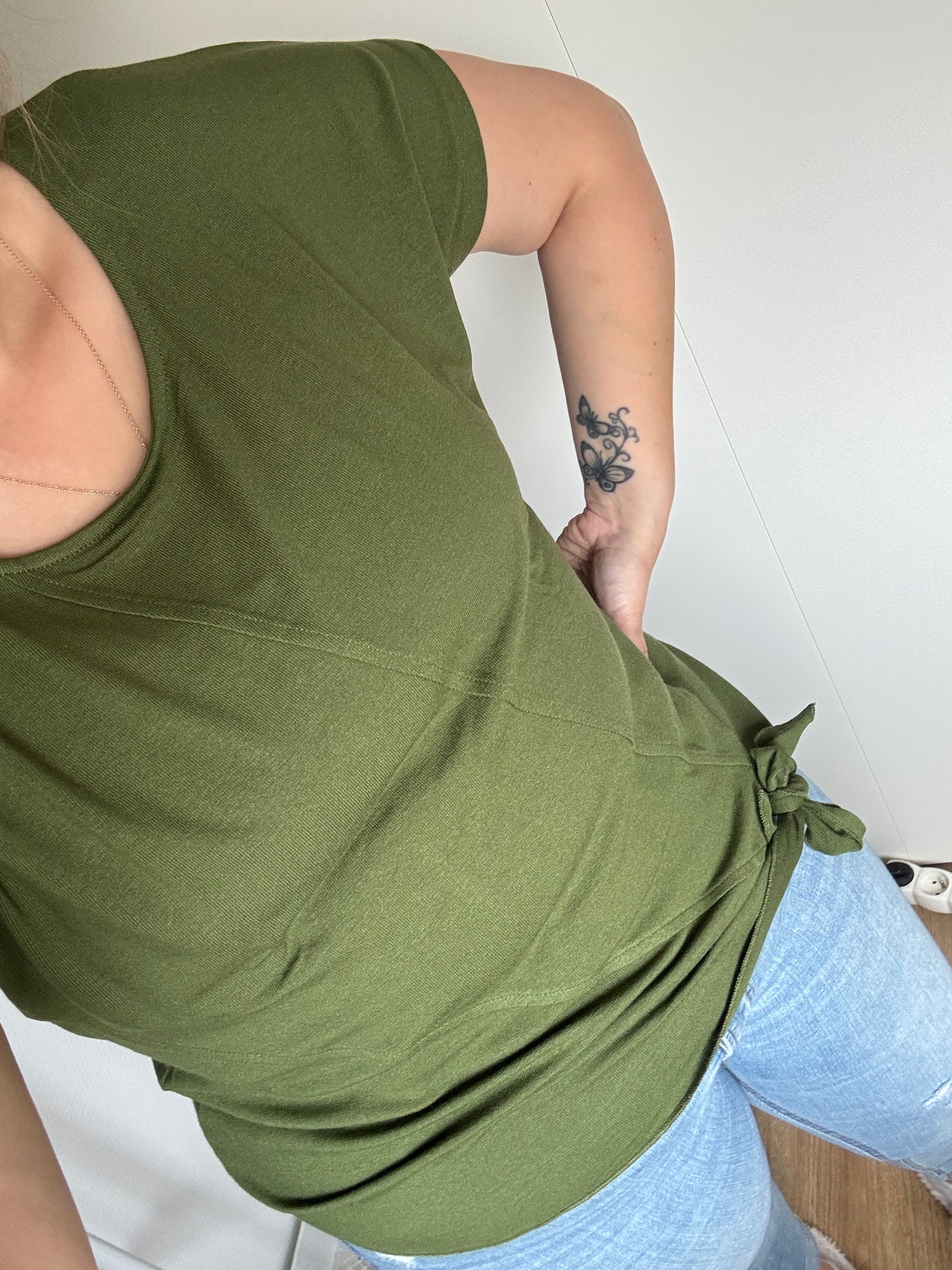 Groene blouse