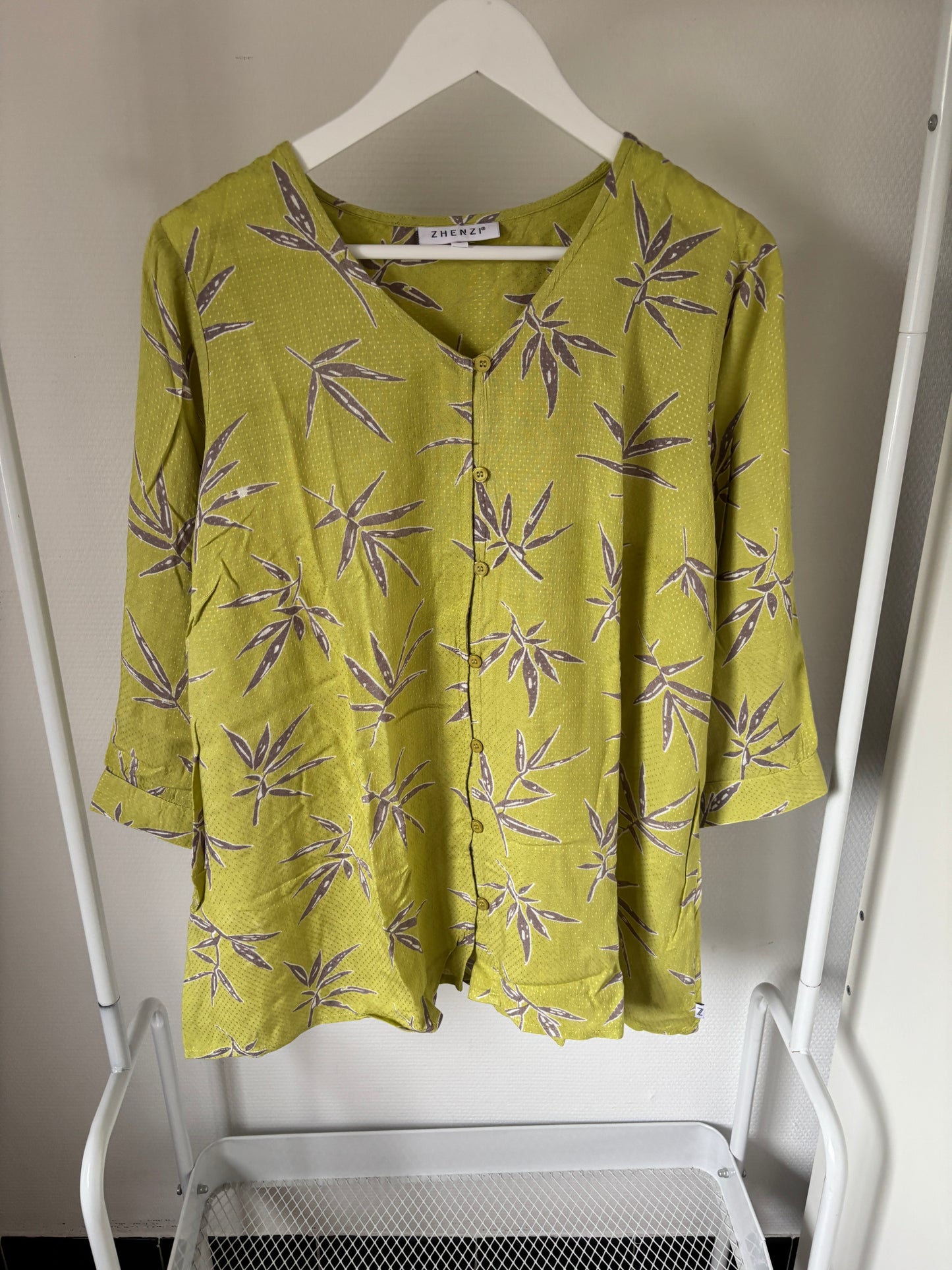 Lichtgroene blouse