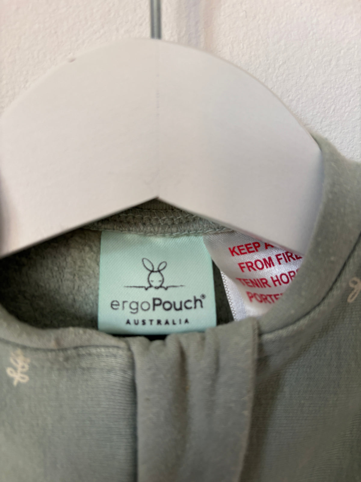 Muntgroene slaapzak | Ergopouch | 0-3 maanden