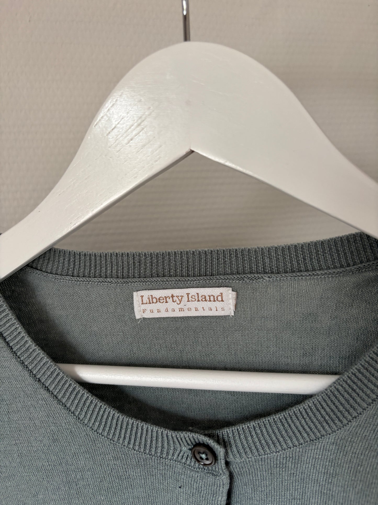 Blauwgrijze cardigan