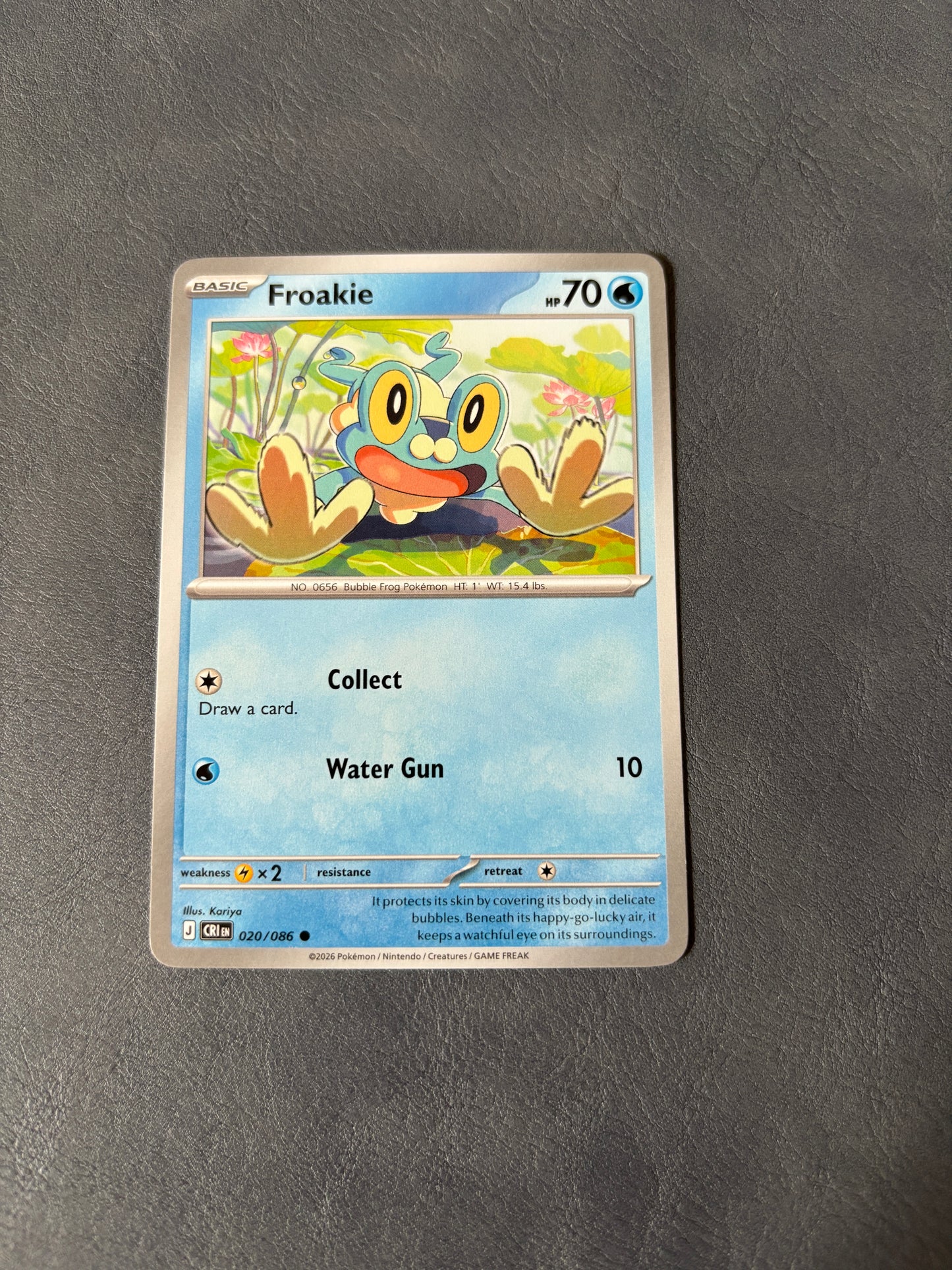 Froakie CRI 020