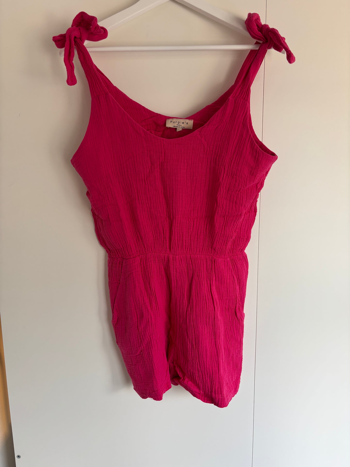 Roze playsuit