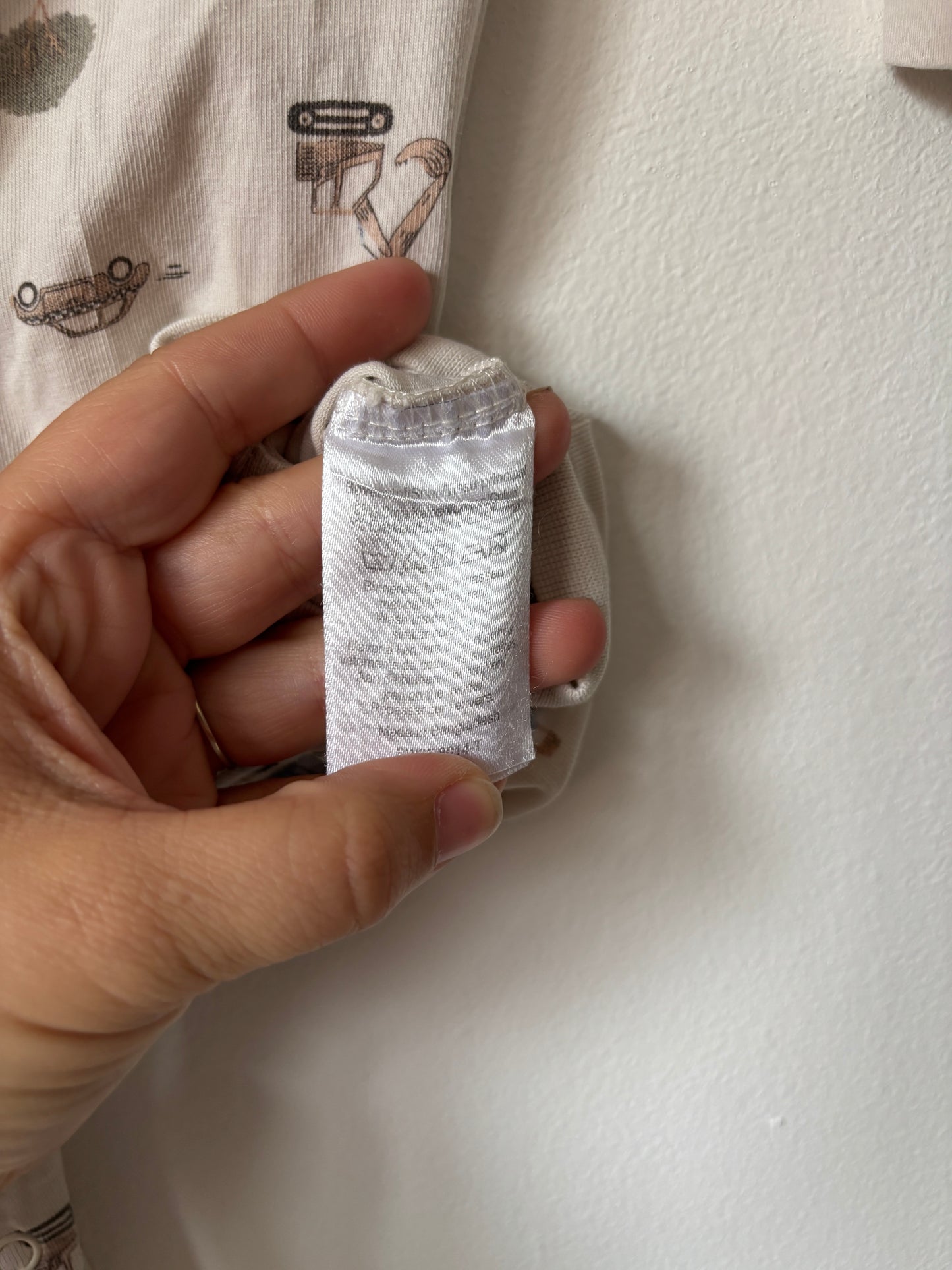 Crèmekleurig boxpakje | Babylook | 62