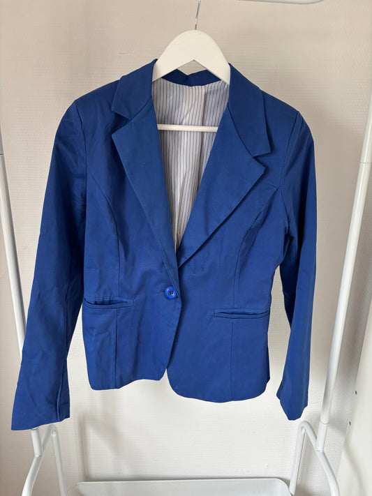 Blauwe blazer