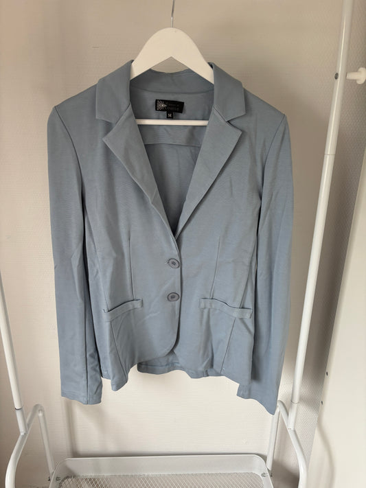 Lichtblauwe blazer