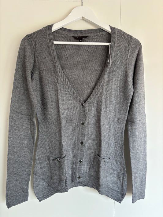 Grijze cardigan