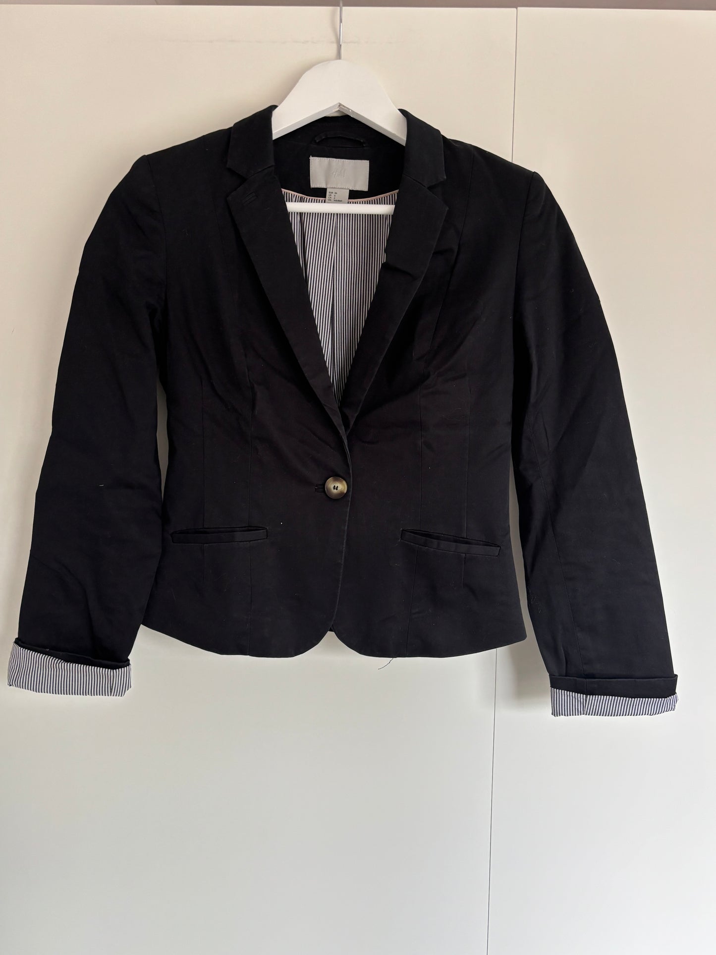 Zwarte blazer