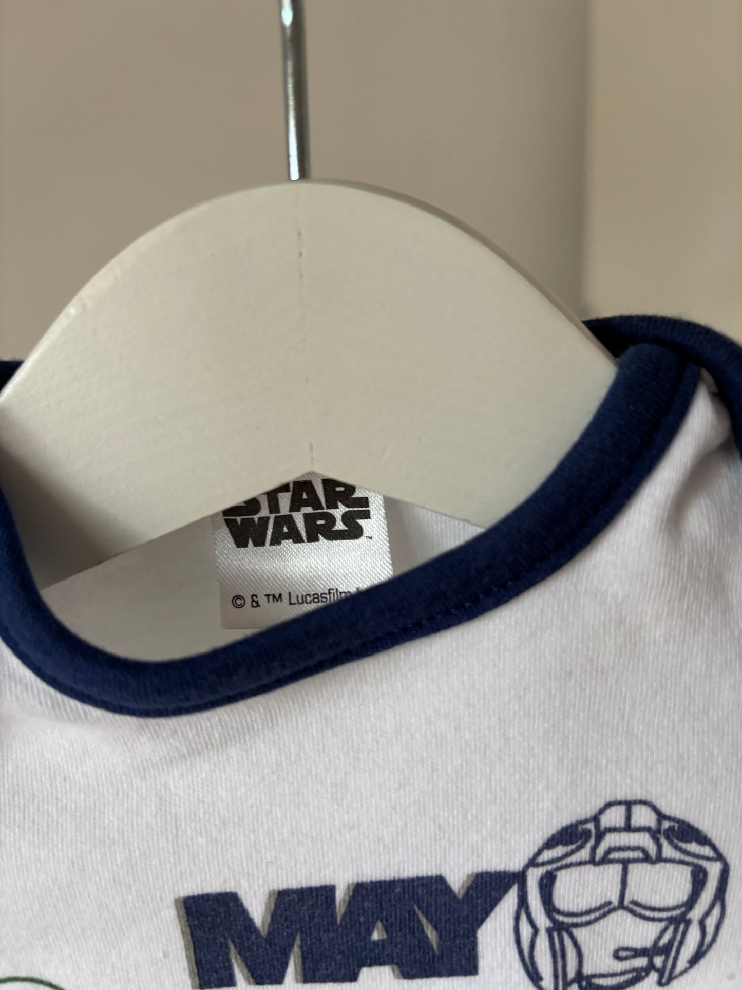 Witte romper met lange mouwen