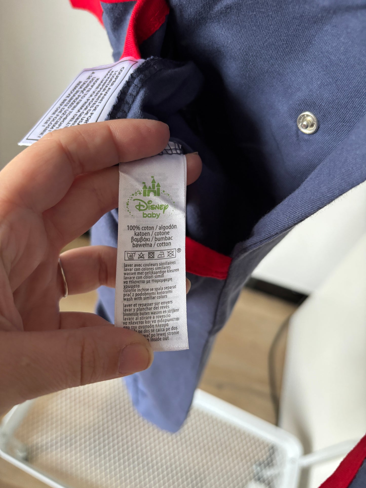 Blauwe eendelige pyjama Cars