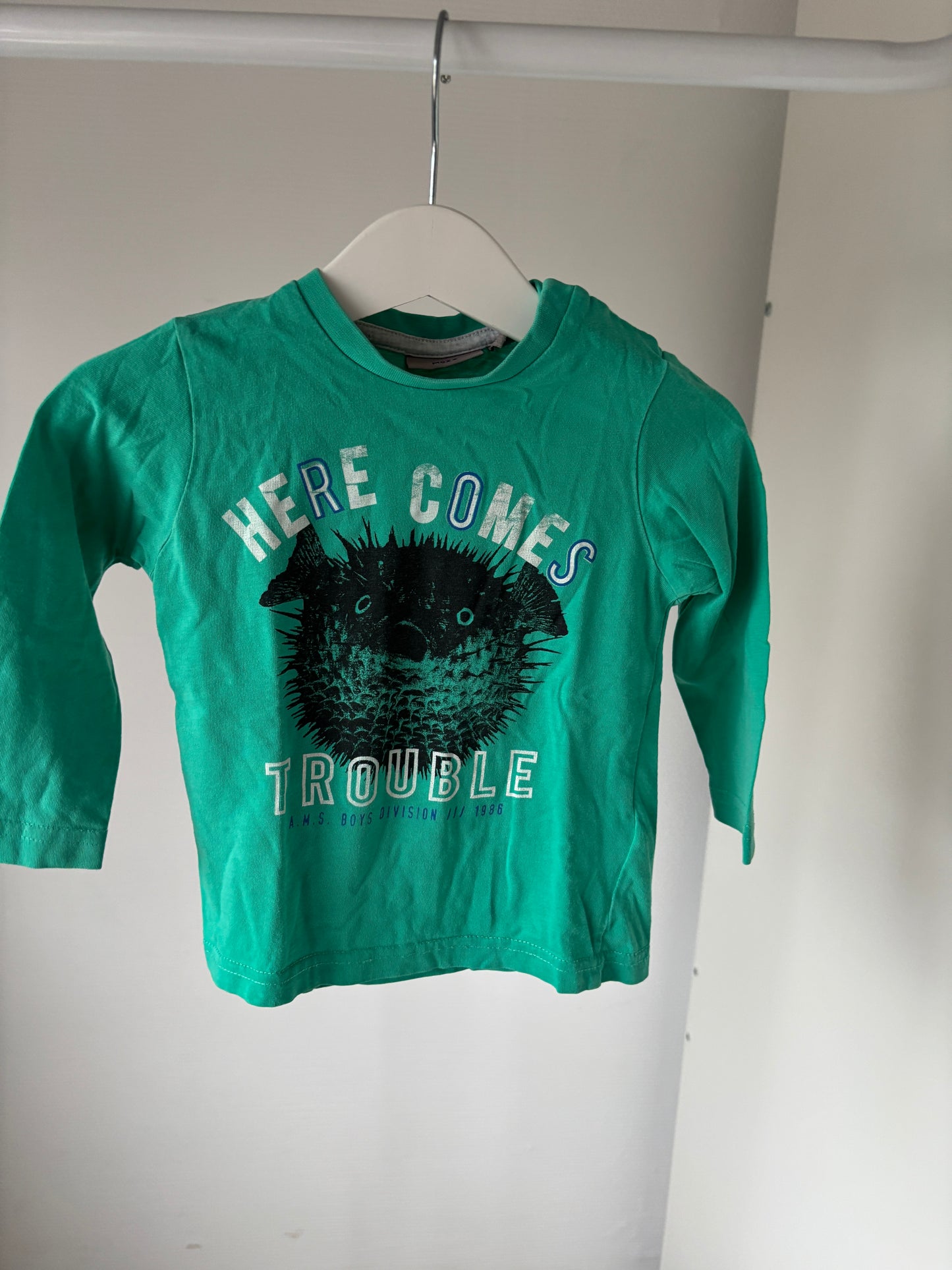 Groene longsleeve