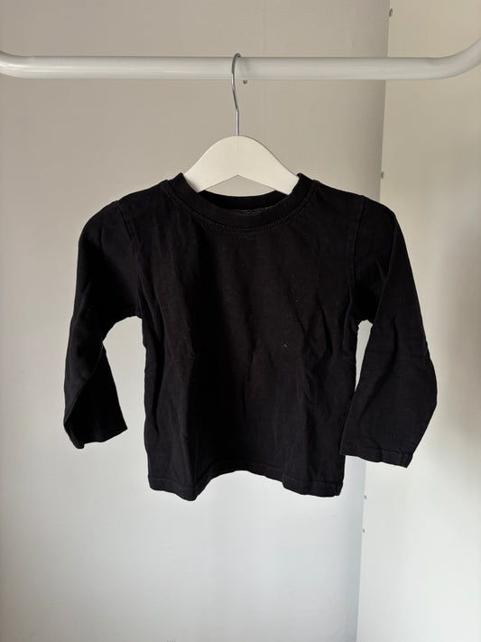 Zwarte longsleeve