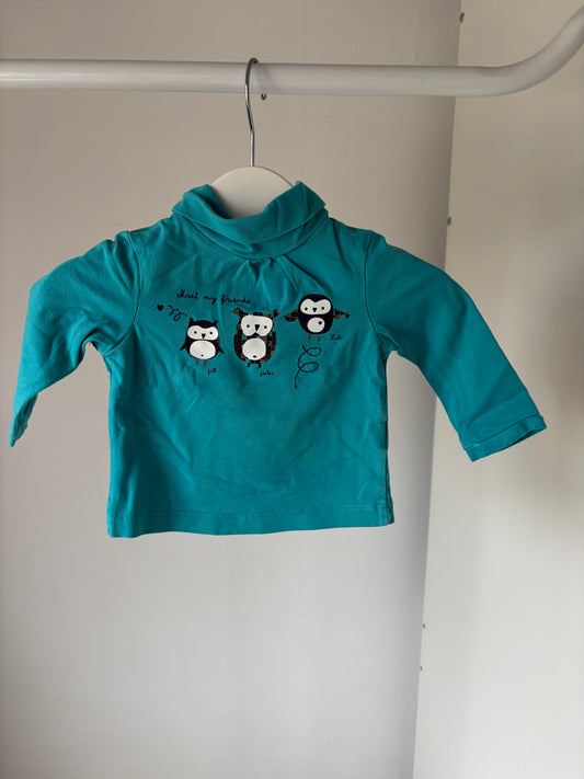 Longsleeve met rolkraag