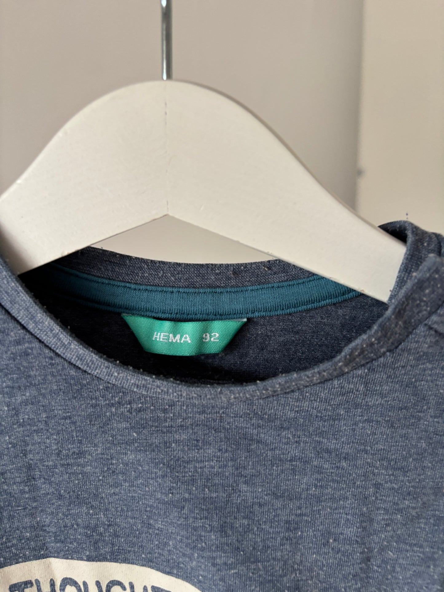 Blauwgrijze longsleeve