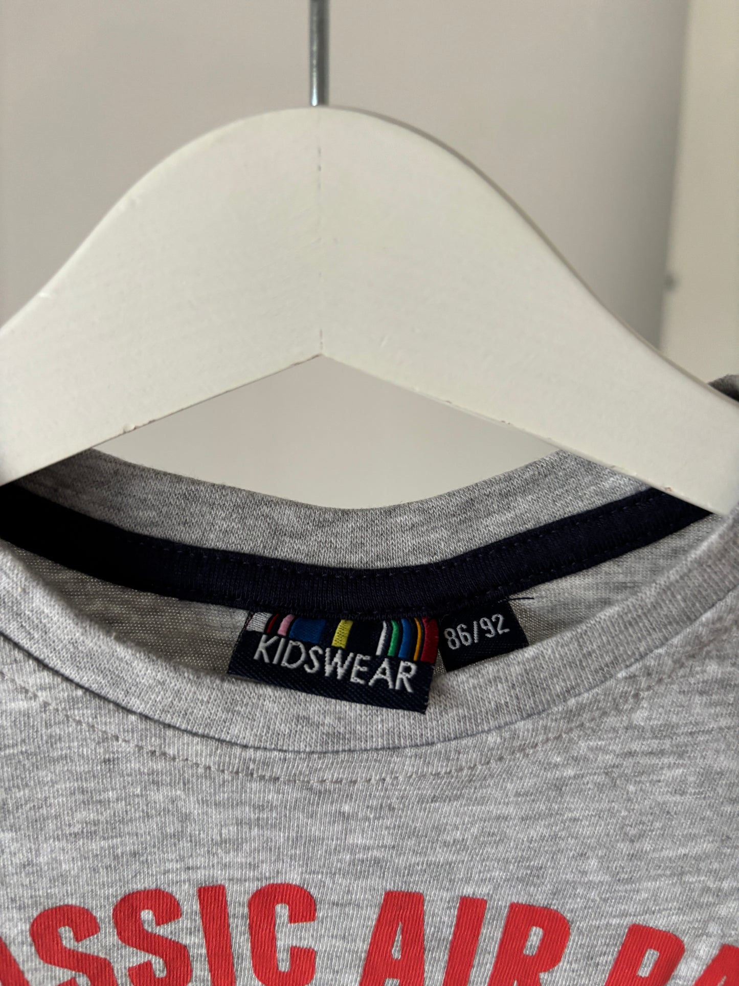 Lichtgrijze longsleeve