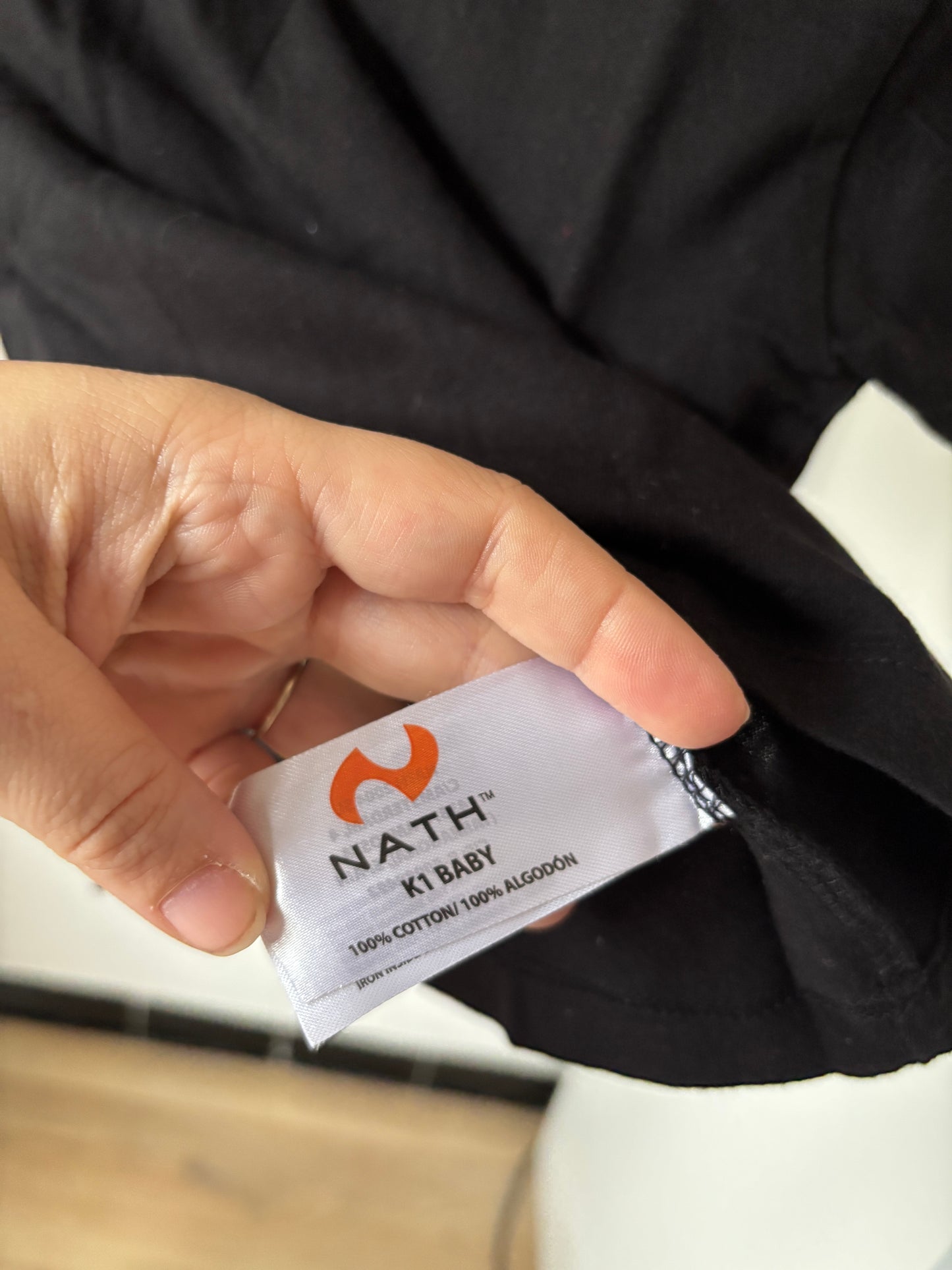 Zwarte basic T-shirt