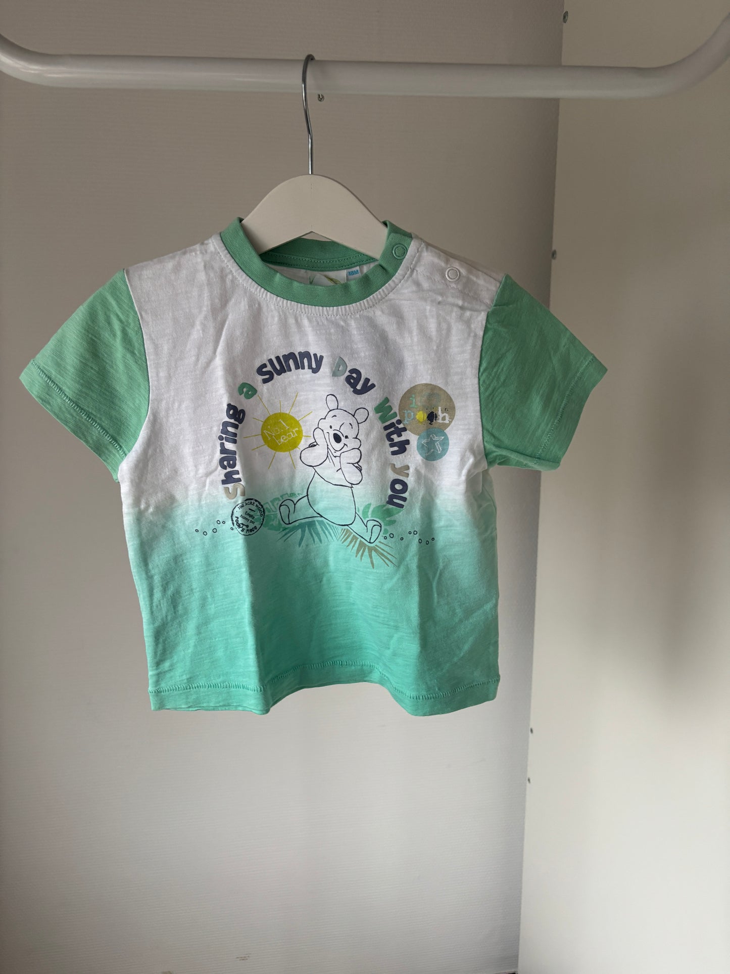 Tweekleurige T-shirt Winnie The Pooh