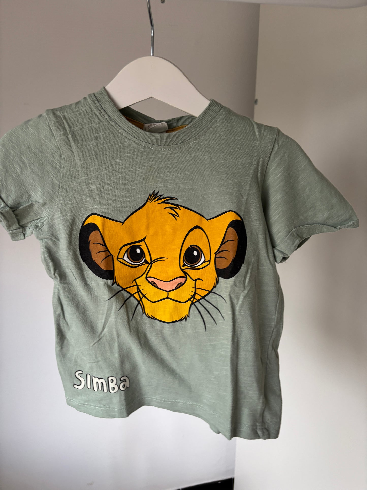 Olijfgroene T-shirt Simba