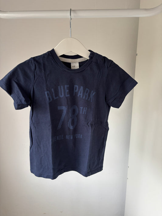 Marineblauwe T-shirt