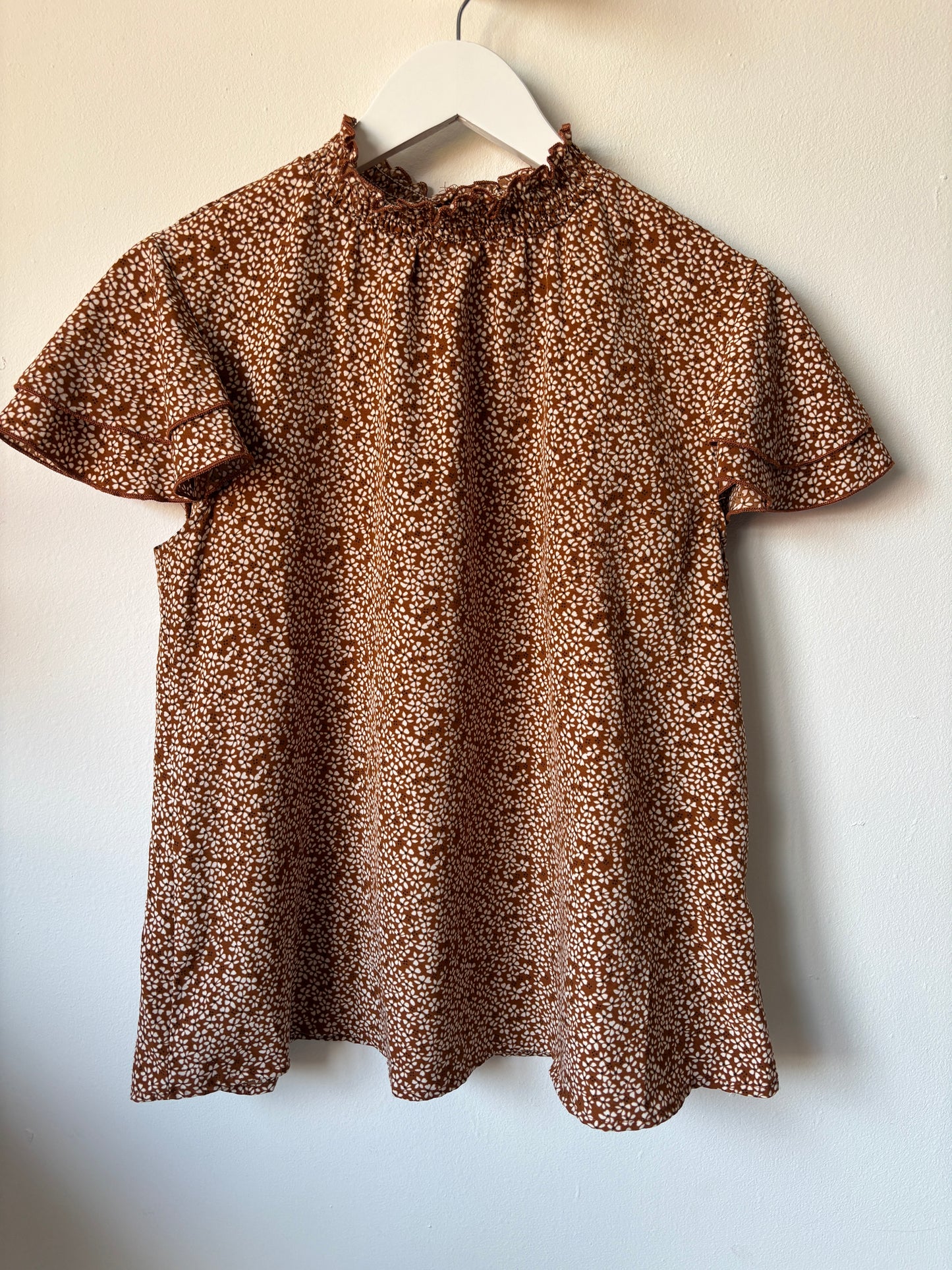 Bruine blouse | Shein | S