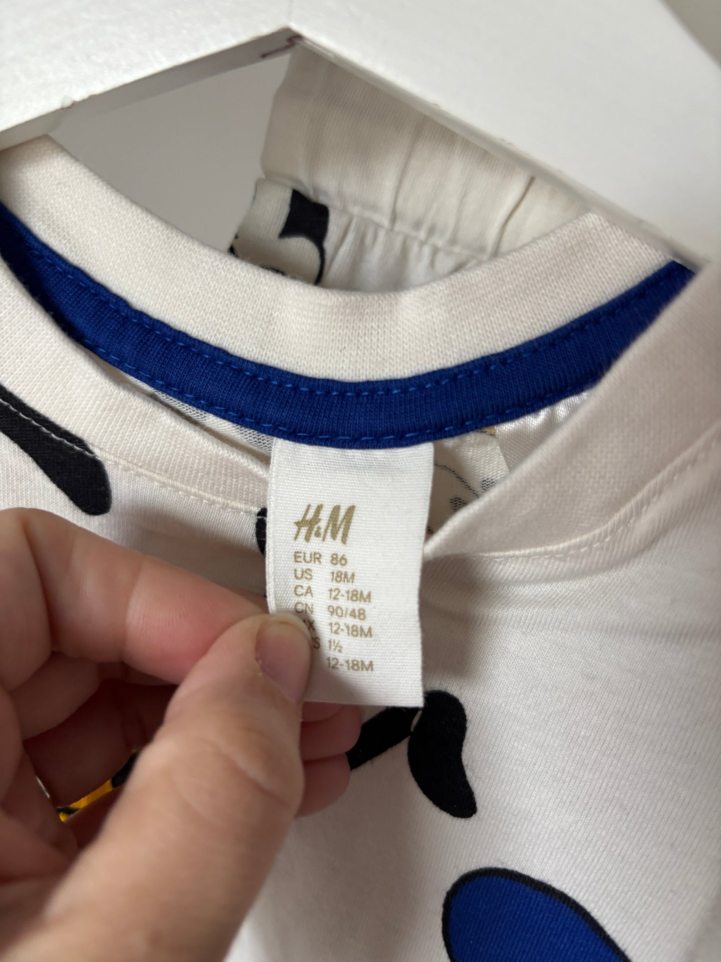 Setje Mickey Mouse: T-shirt en shortje