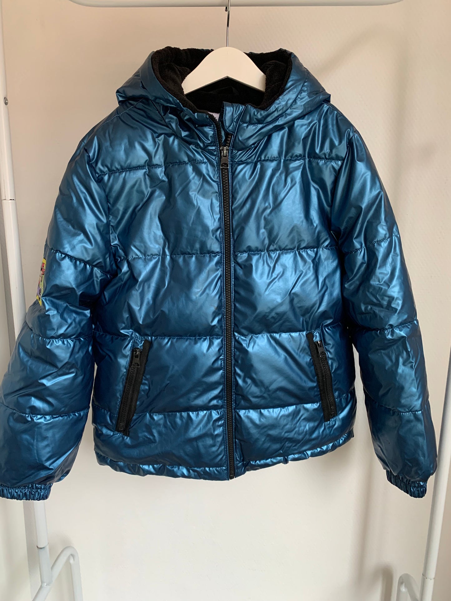 Blauwe winterjas 💸