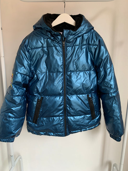 Blauwe winterjas 💸