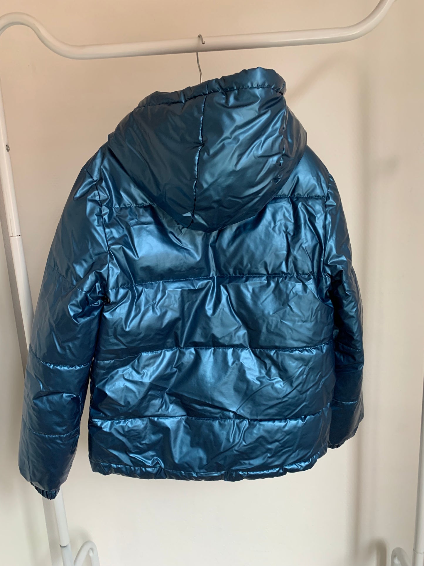 Blauwe winterjas 💸