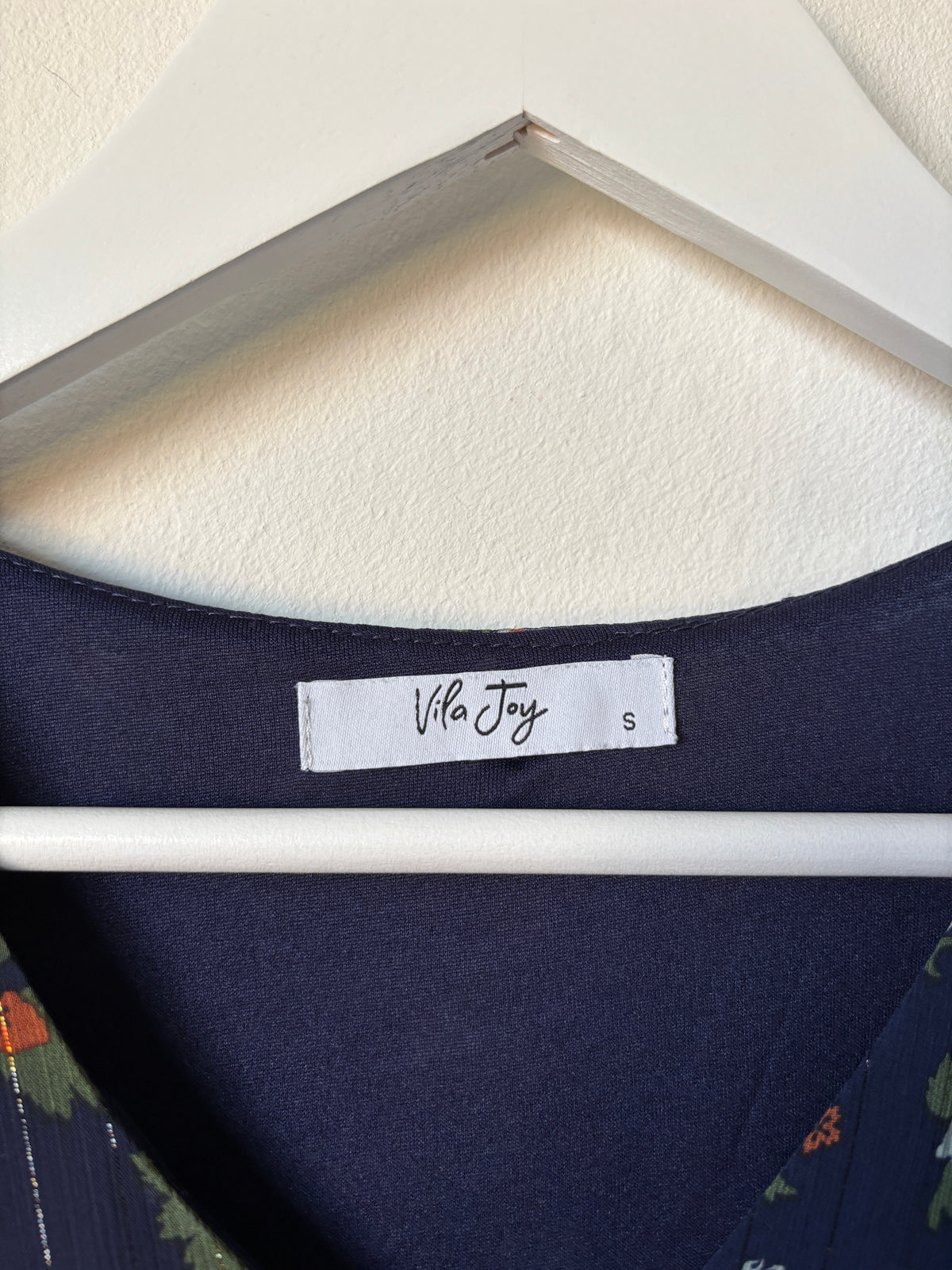 Marineblauwe blouse | Vila Joy | S