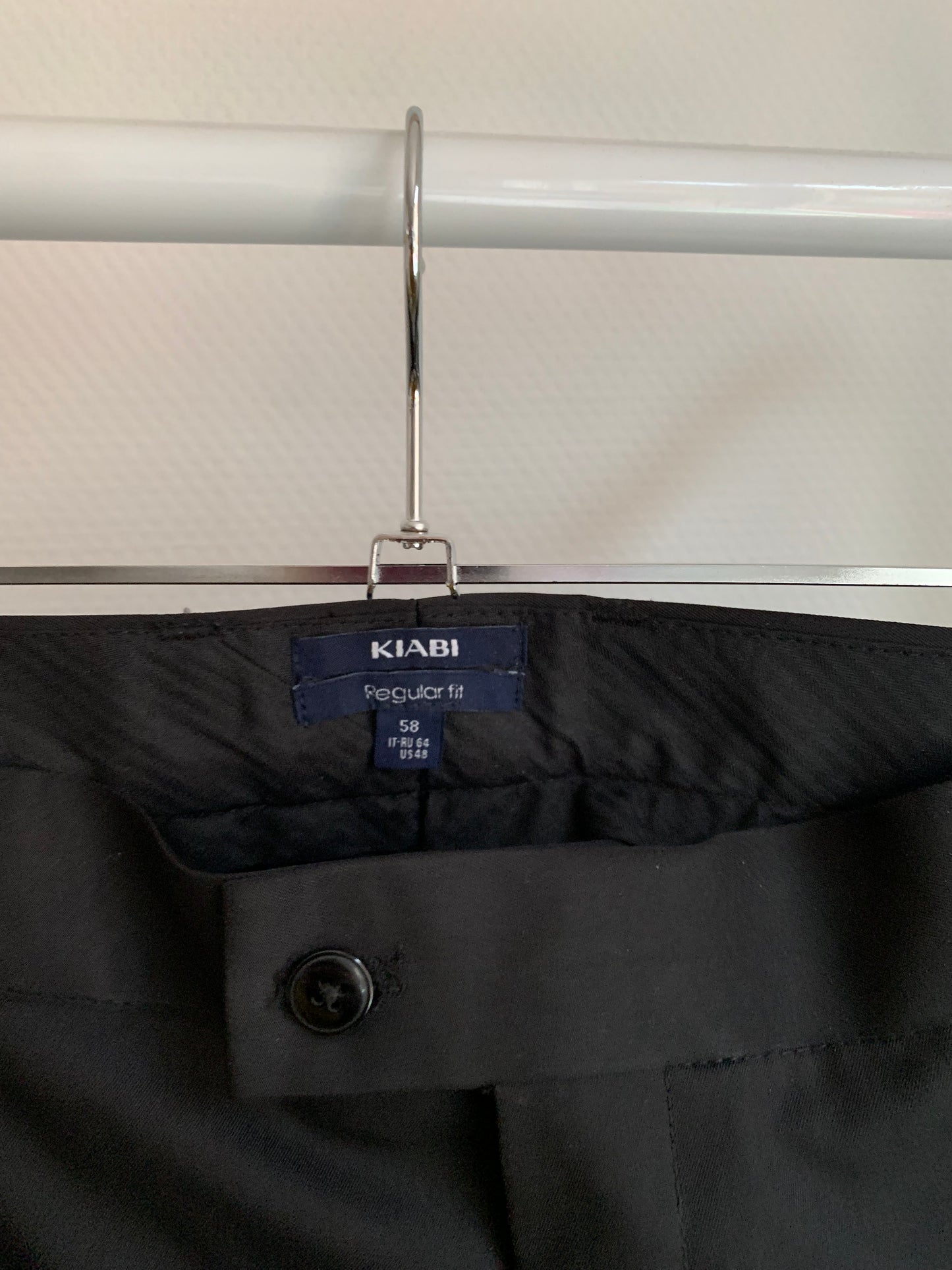 Zwarte geklede broek