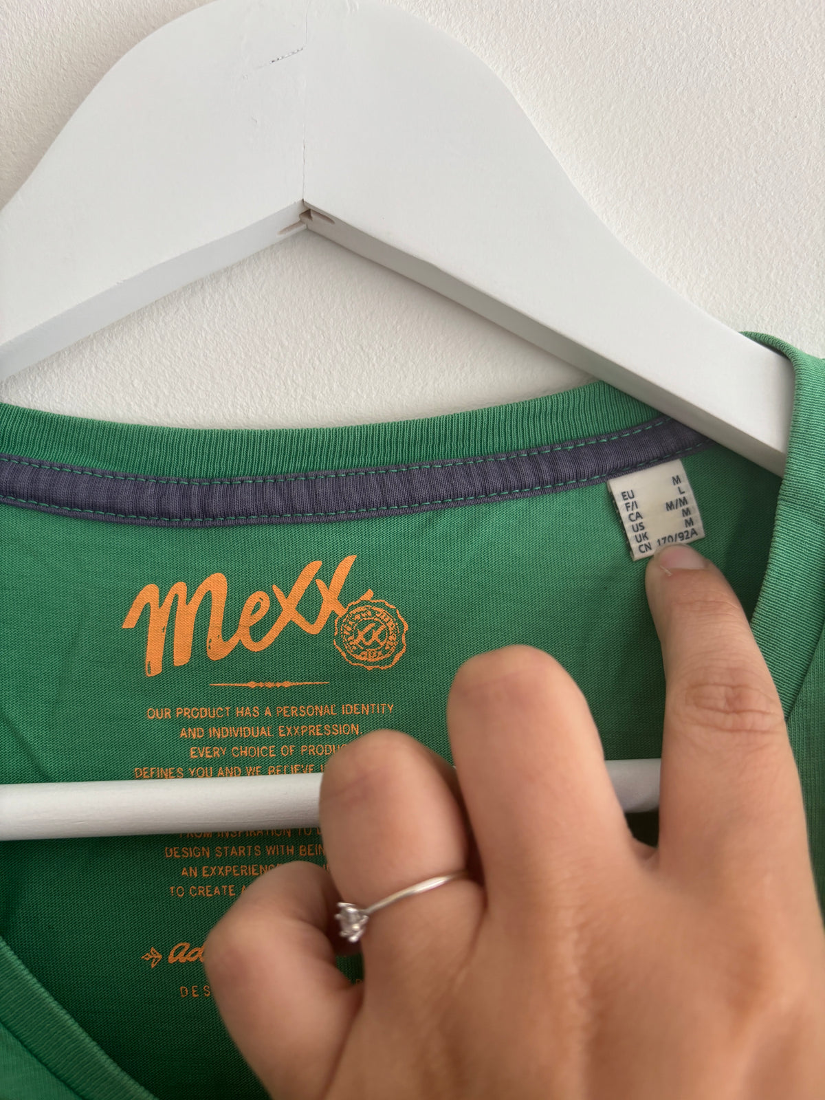 Groene T-shirt | Mexx | M