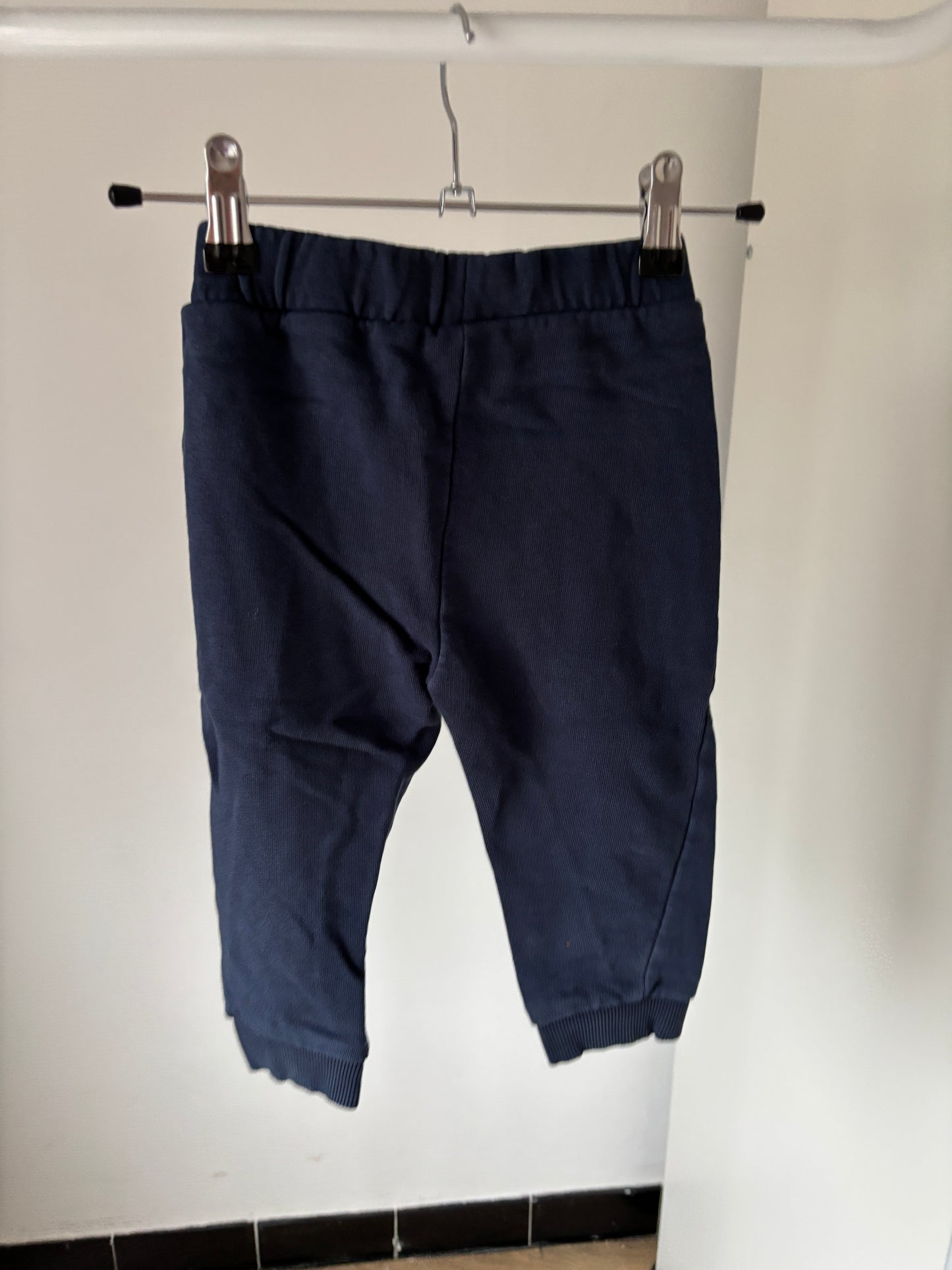 Marineblauwe joggingbroek