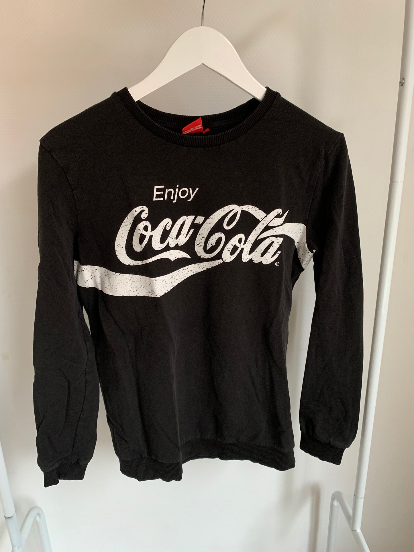Zwarte sweatshirt