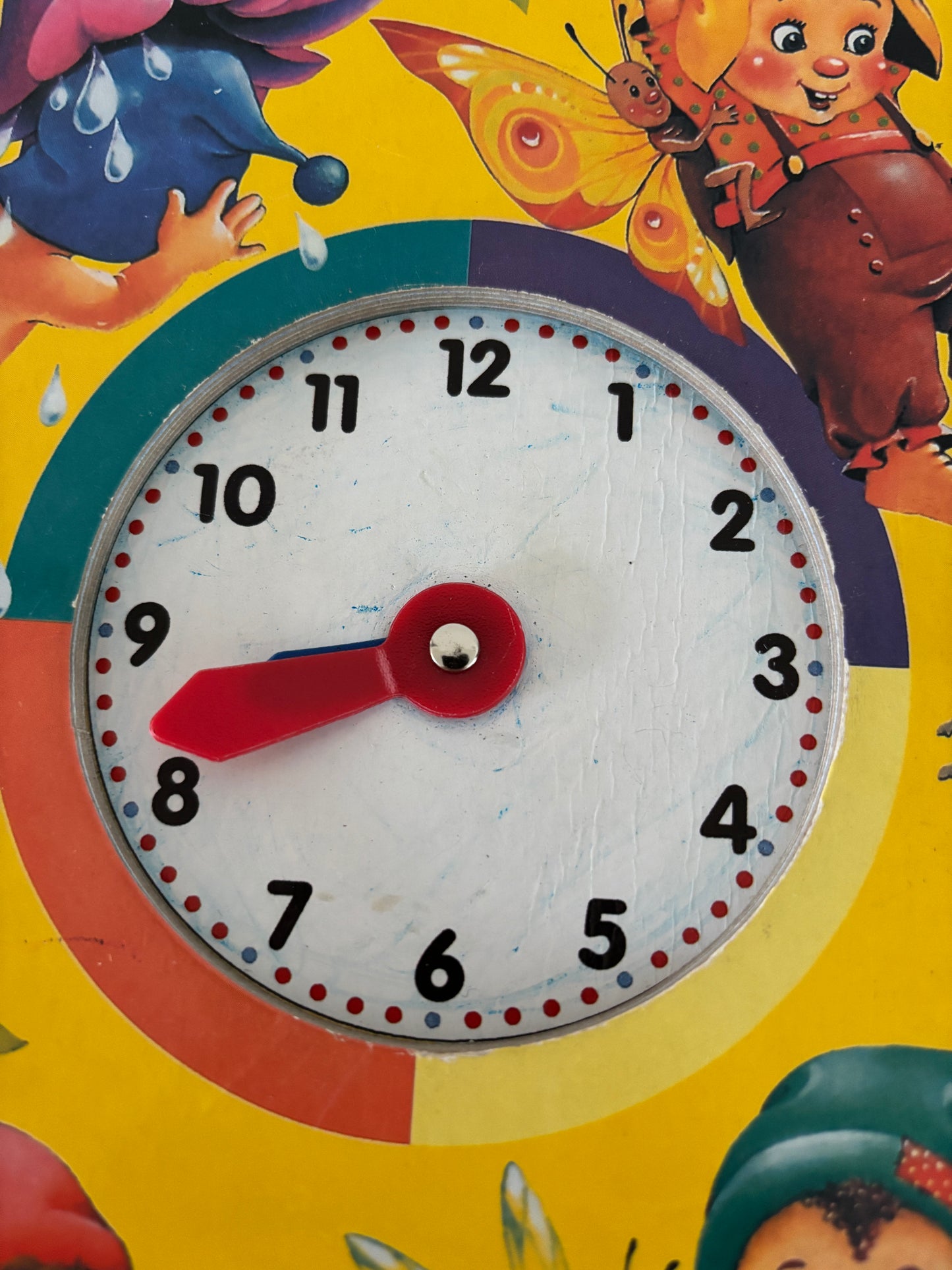 Leren klok kijken met de kabouters