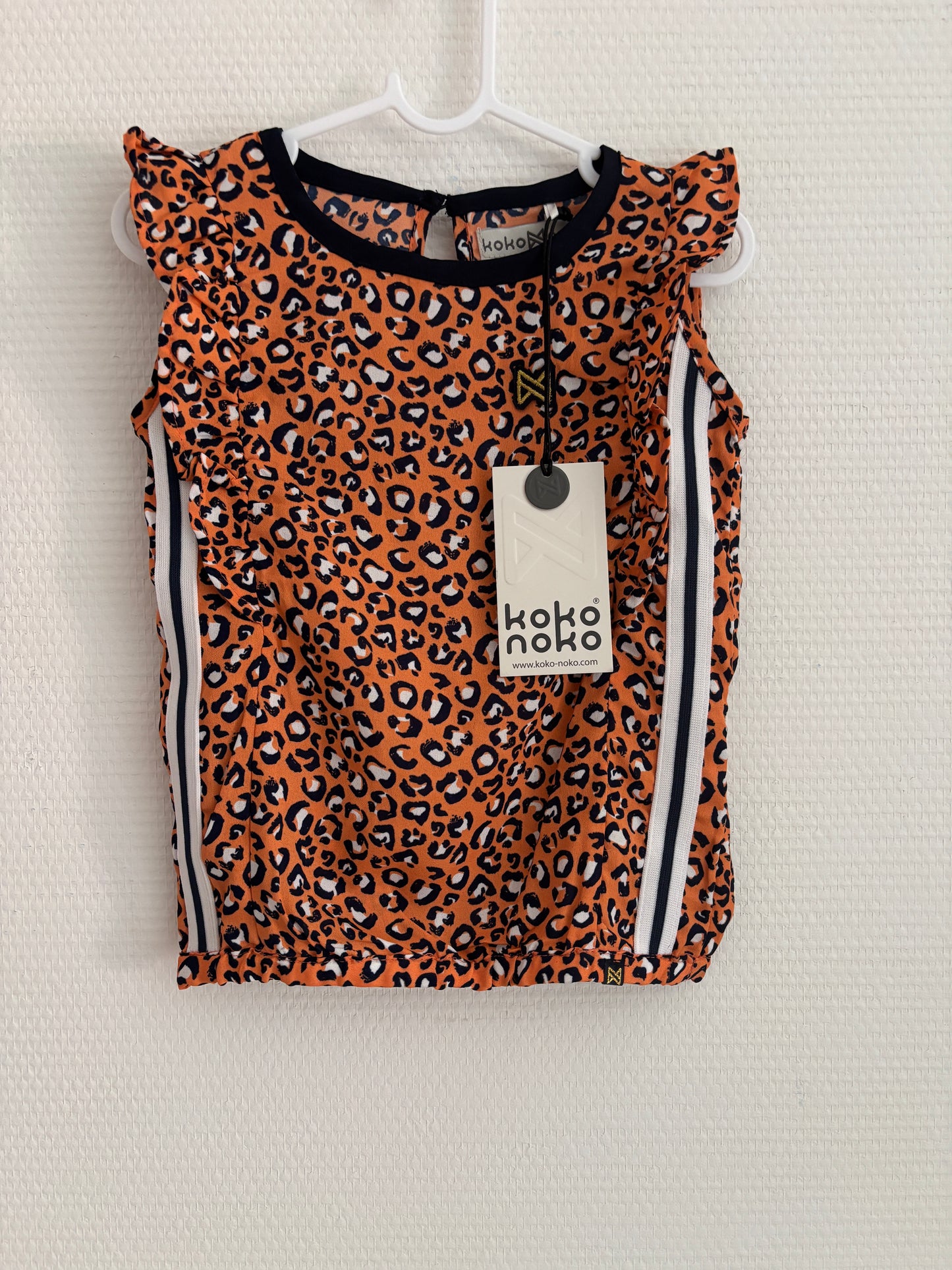 Panterblouse | Koko Noko | 98 | Nieuw