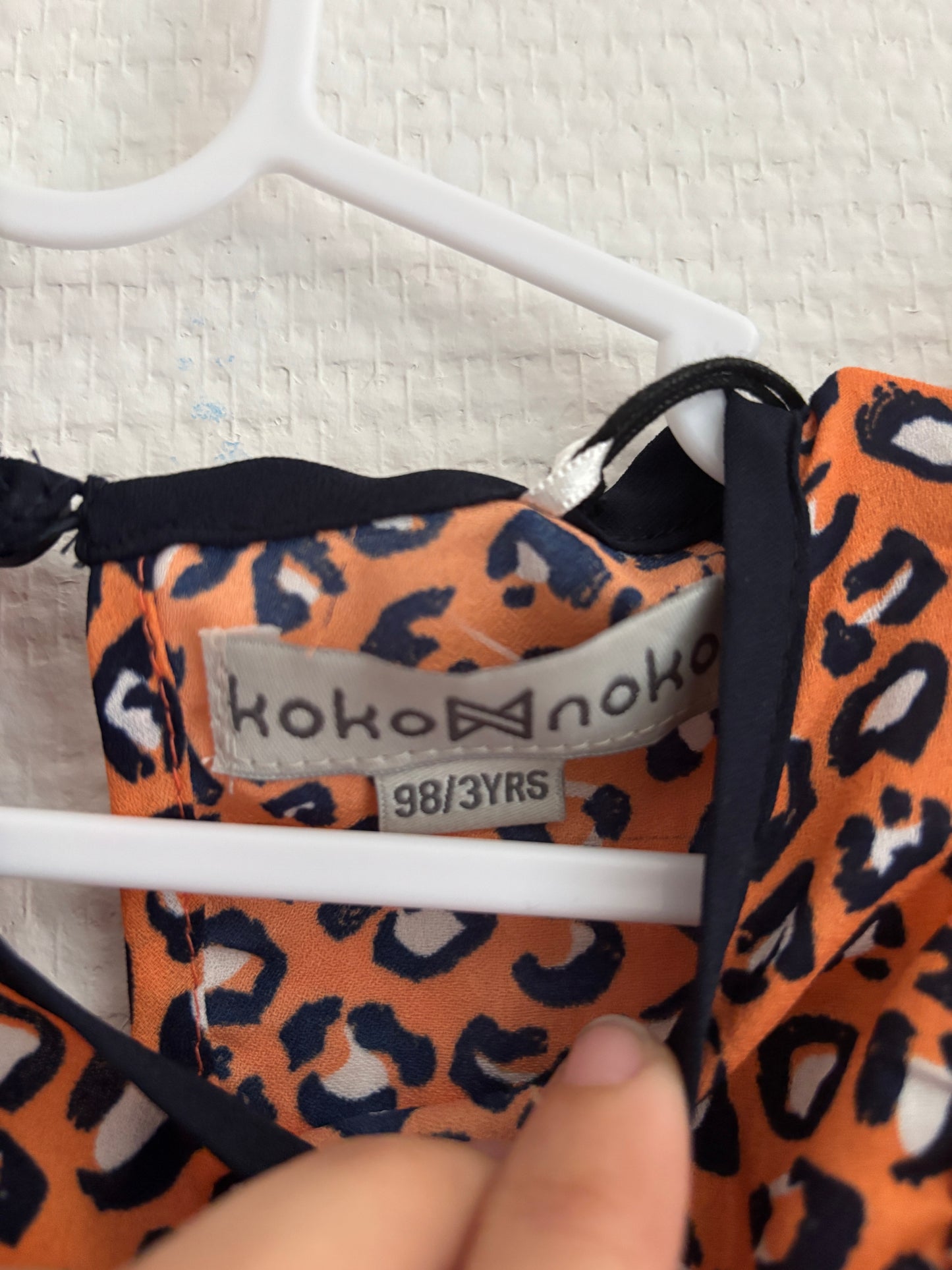 Panterblouse | Koko Noko | 98 | Nieuw