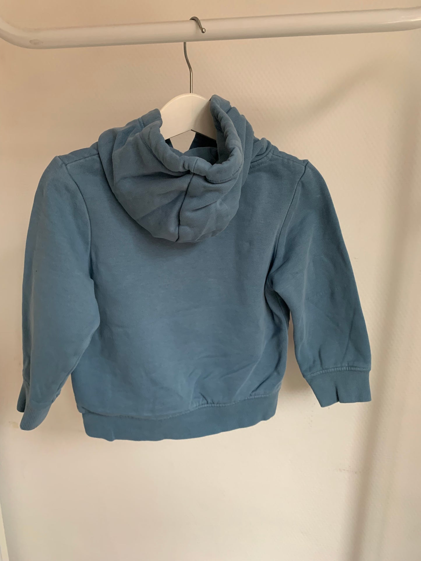 Blauwe sweater met dino ⚡