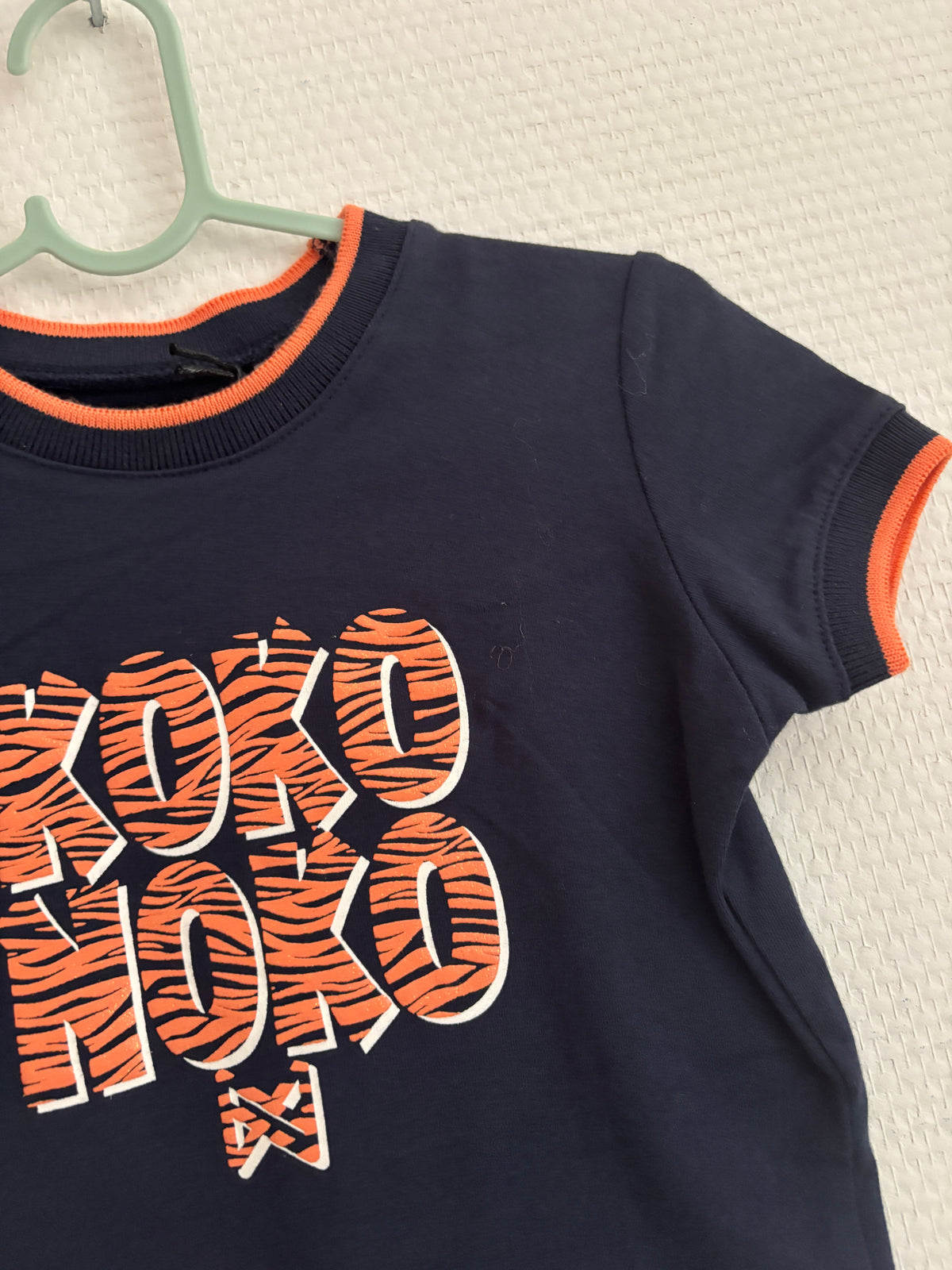 Marineblauwe T-shirt | Koko Noko | 104