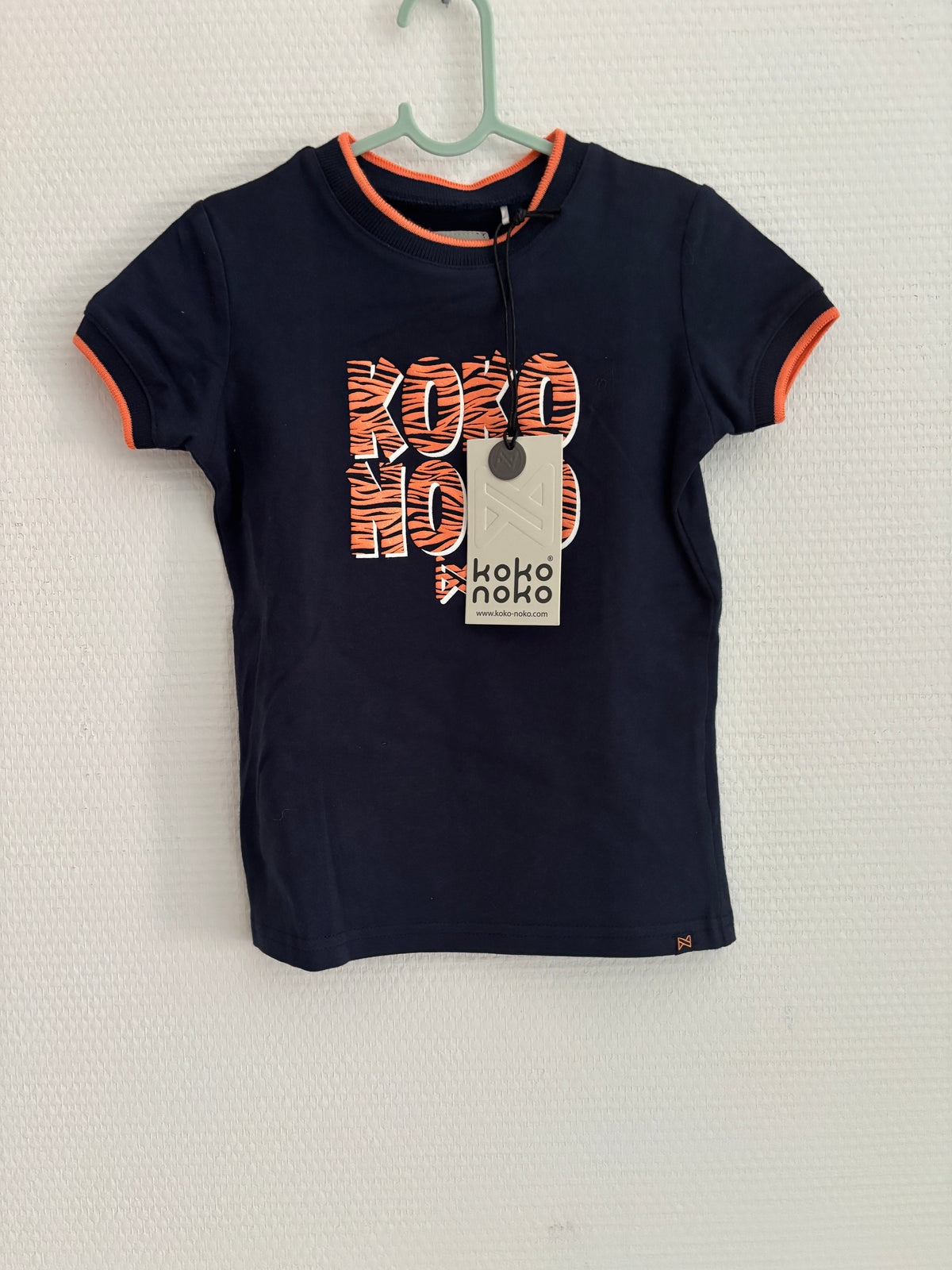 Marineblauwe T-shirt | Koko Noko | 104