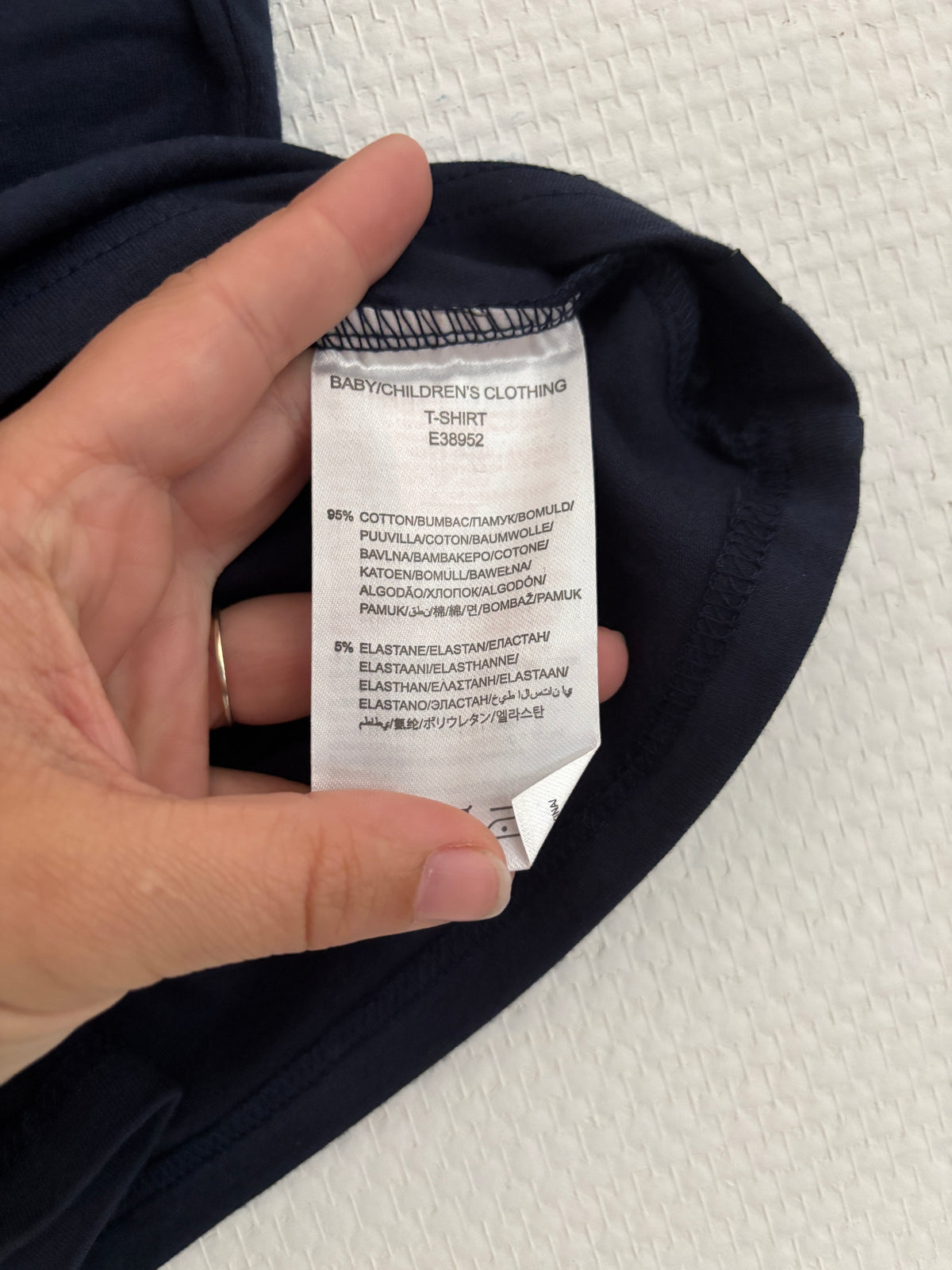 Marineblauwe T-shirt | Koko Noko | 104