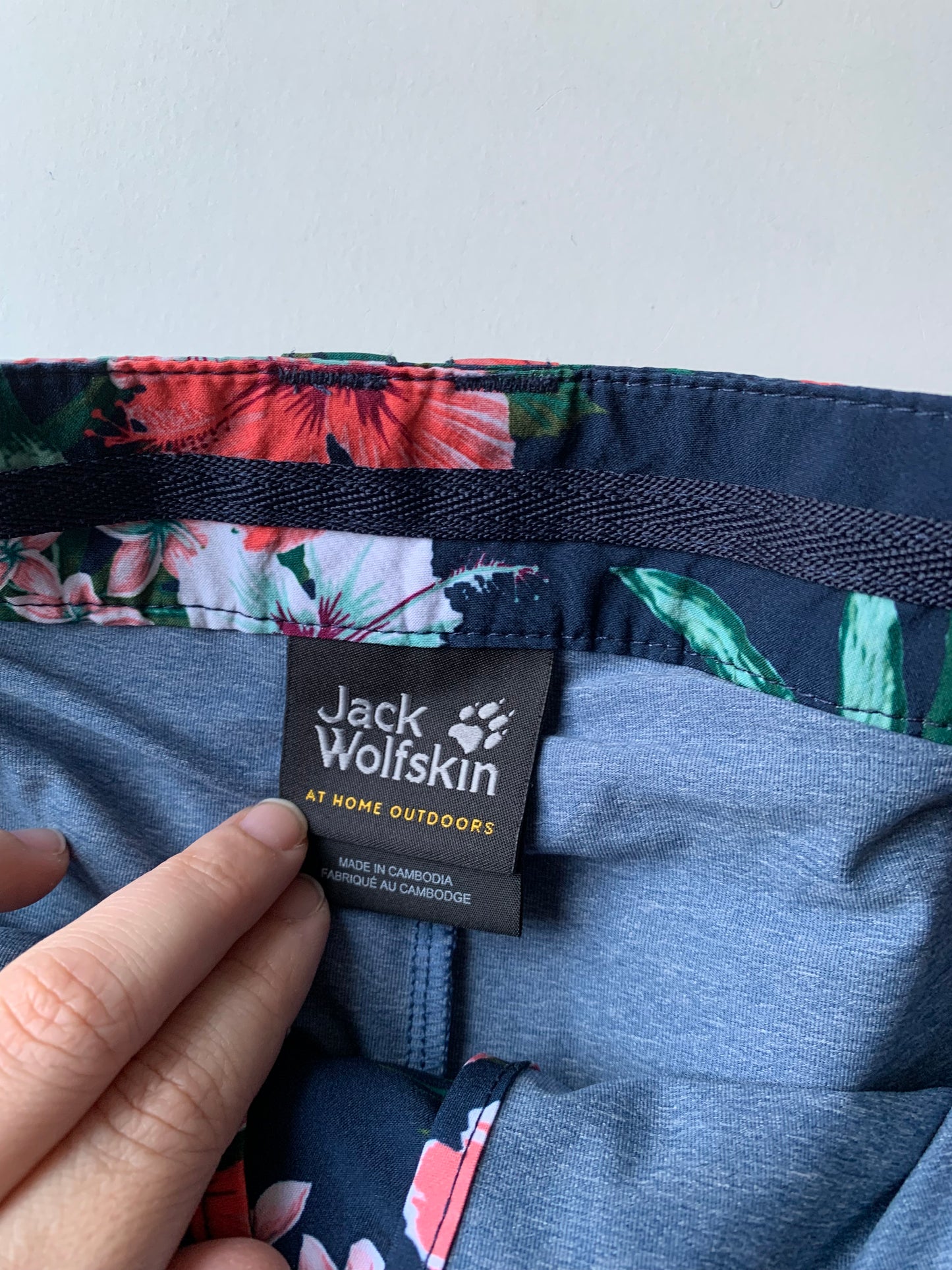 Marineblauwe broekrok