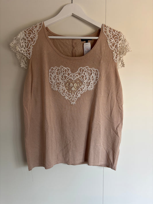Beige blouse
