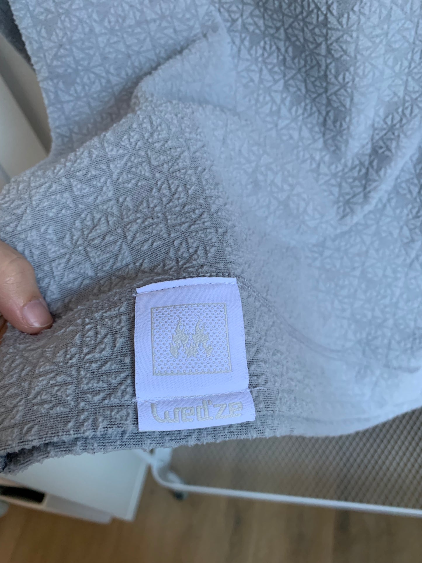 Grijze longsleeve met rolkraag