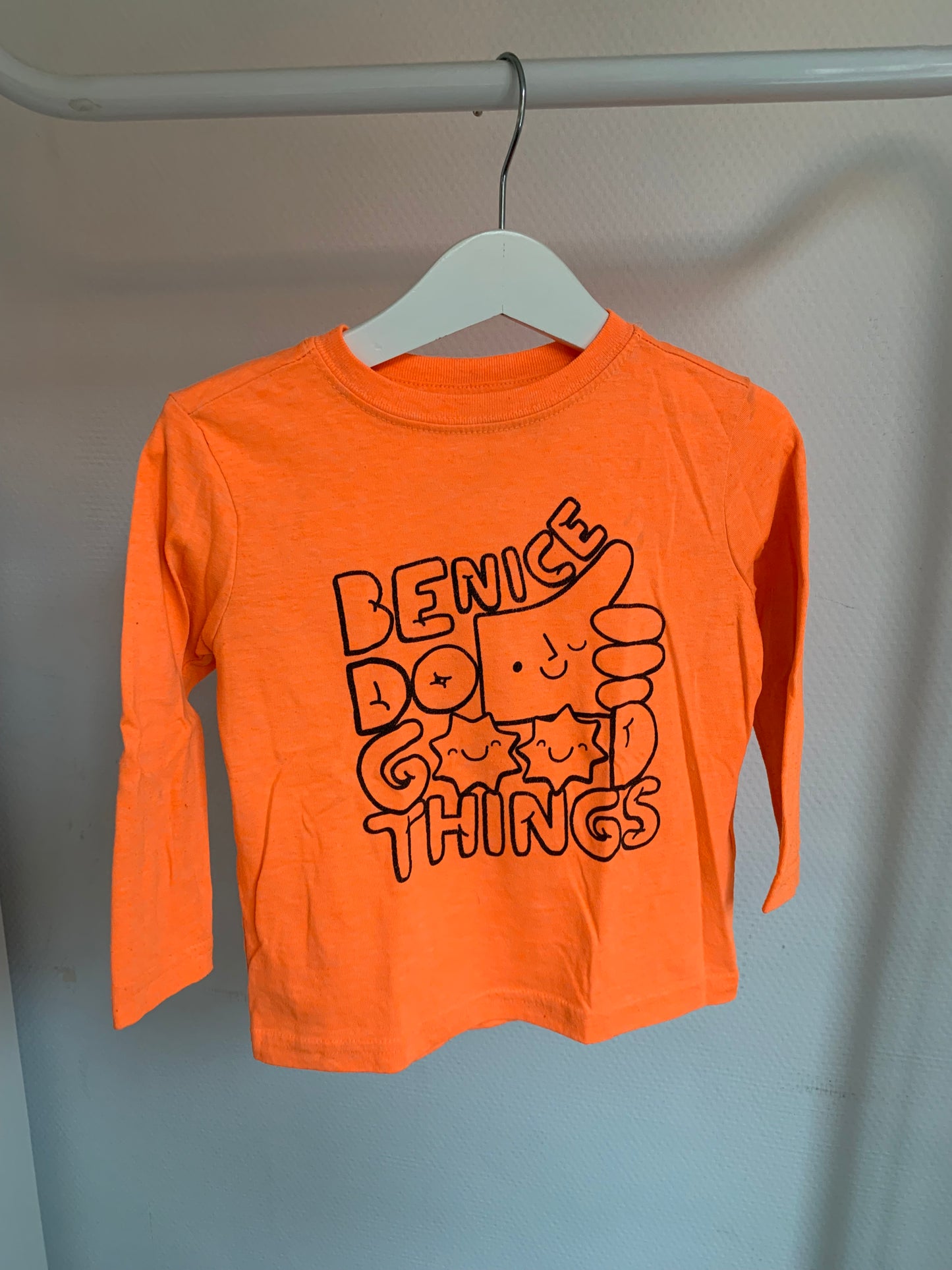 Oranje longsleeve