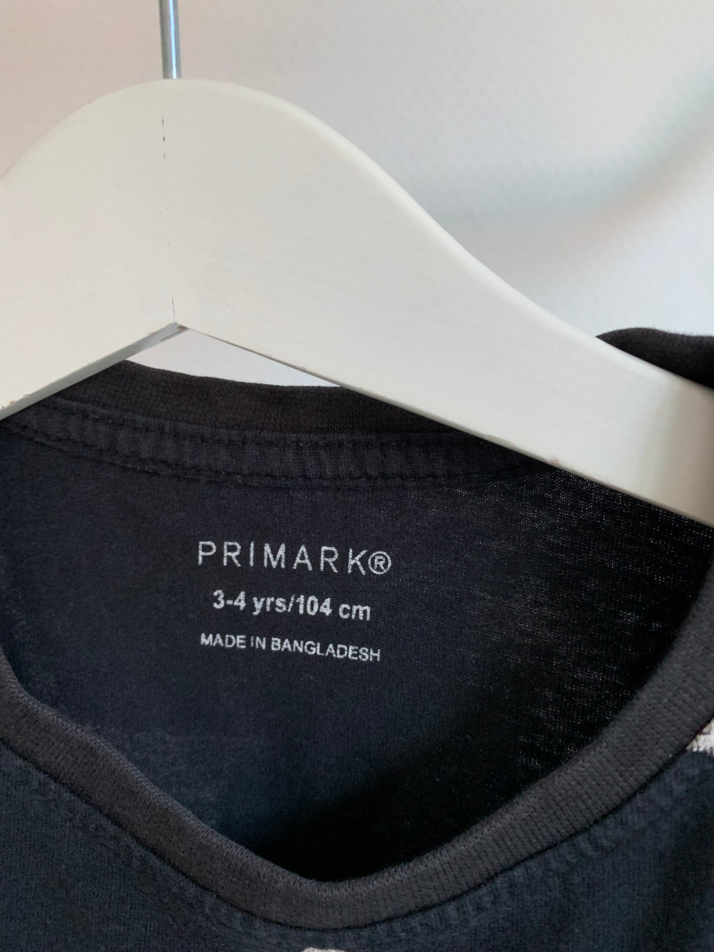 Zwarte T-shirt met dino's