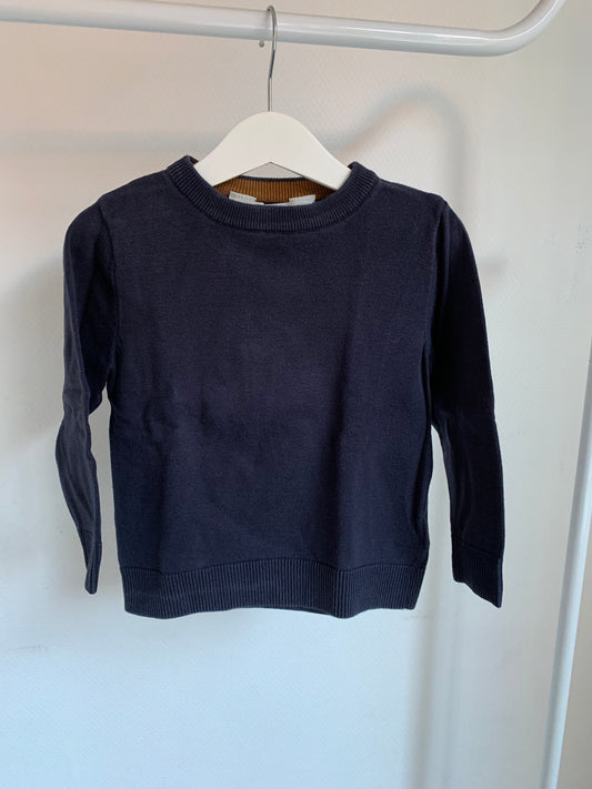 Marineblauwe trui