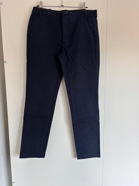 Marineblauwe jeansbroek