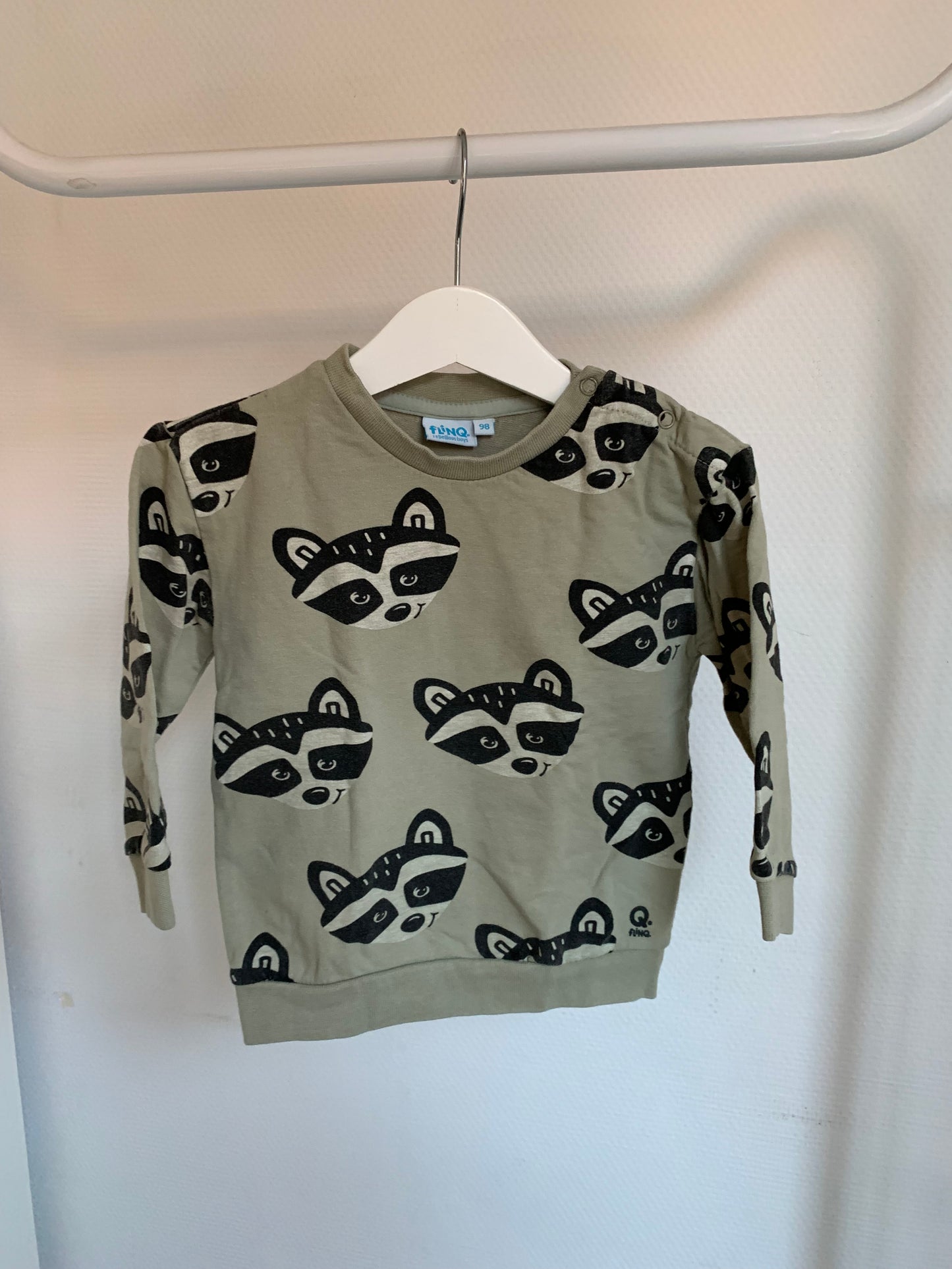 Muntgroene sweatshirt