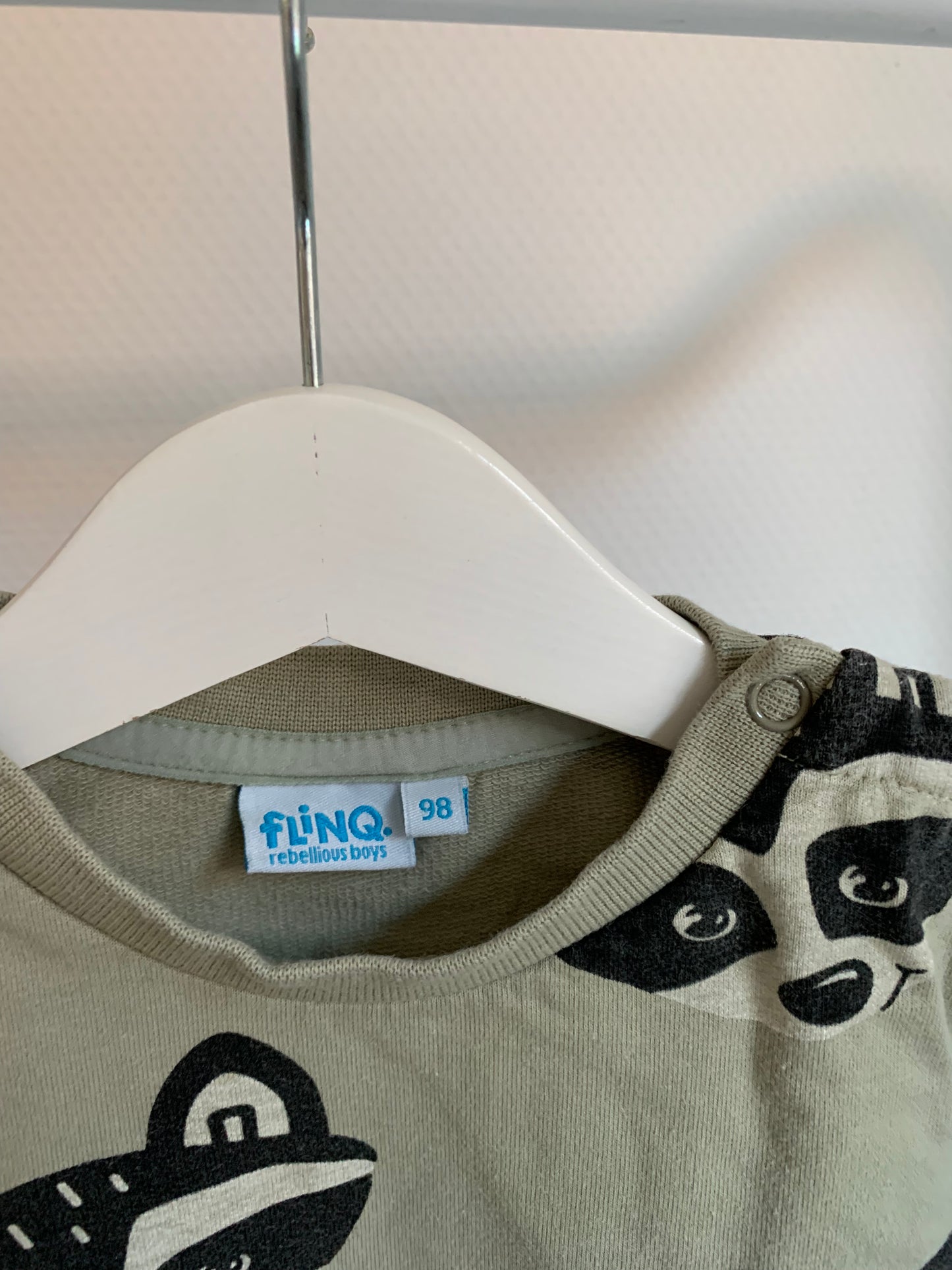 Muntgroene sweatshirt