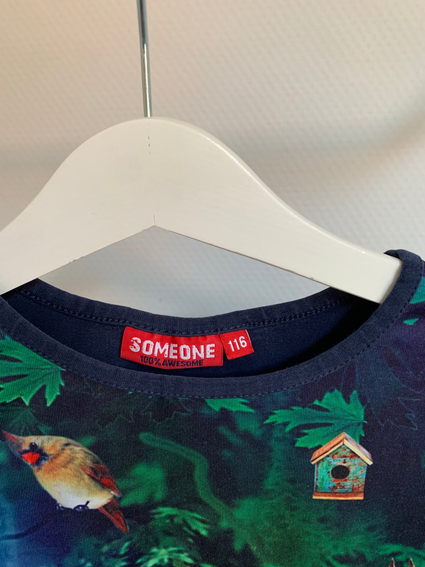 Marineblauwe longsleeve