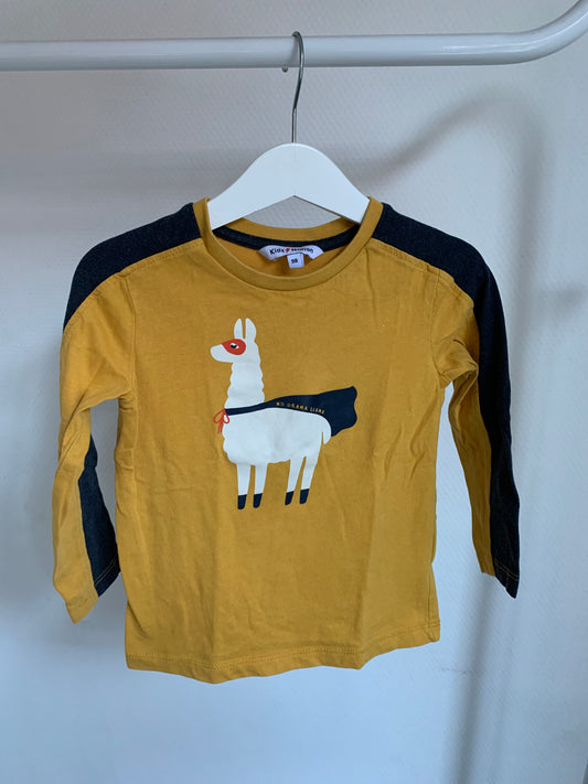 Mosterdgele longsleeve